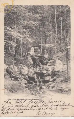 BF19318 Kurpromenade des Meyerbeers Belgien Vorder-/Rückbild