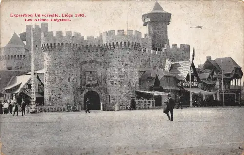 BF35364 Exposition liege les arenes liegeoise belgium front/back scan