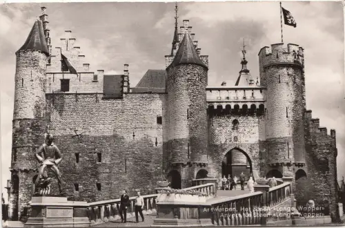 BF32900 antwerpen anvers het sheen lange wapper belgien front/back image