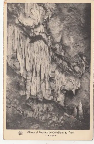 BF19268 abime et grottes de comblain au pont les orgue belgien front/back image