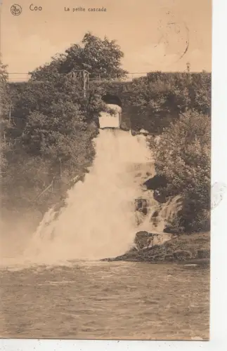 BF19347 coo la petite cascade belgium front/back image
