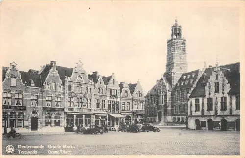 B38791 Dendermonde Groote Markt belgien