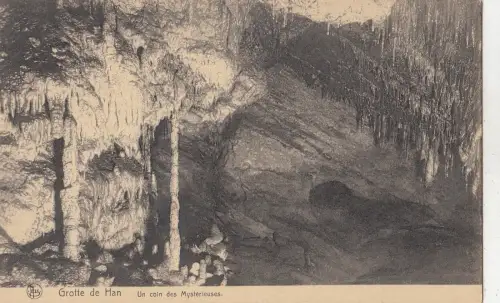 BF19479 un coin des mysterieuses grottes de han belgien front/back image