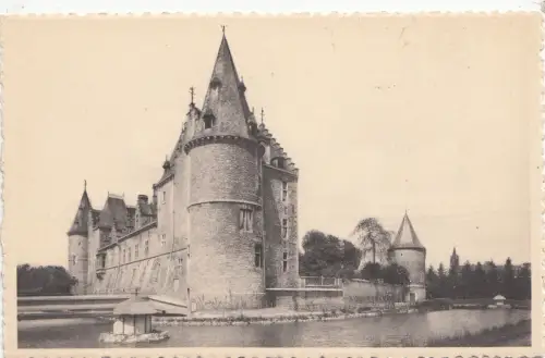 BF19331 chateau de fallais le chateau quietude belgien front/back image