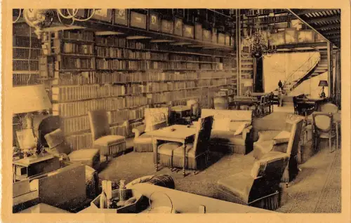 BR55893 La Biblioteque Chateau de Marlemont Morlanwelz belgien