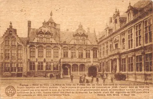 B98292 furnes hotel de vile l hotel de ville belgien