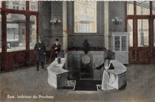 Br36043 Spa Interieur du Pouhon Belgien