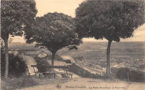 Br35846 Namur Panorama Belgien