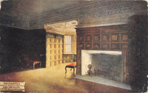 uk50845 abnqueting hall haddon hall uk midland route