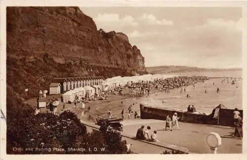 BF36486 Klippen und Badestelle Shanklin I O W U K