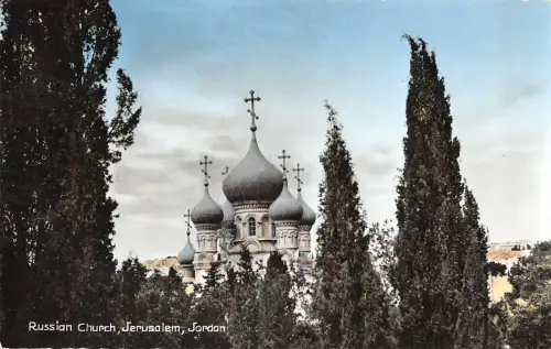 B95743 russische Kirche Jerusalem Jordanien Israel