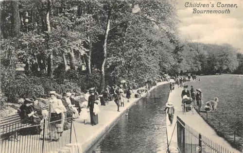 br109475 Kinder Ecke Bournemouth Echtfoto UK