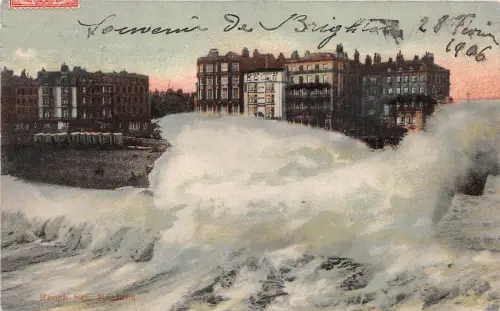 BR61916 rough sea brighton uk