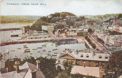 uk50832 torquay from vane hill uk