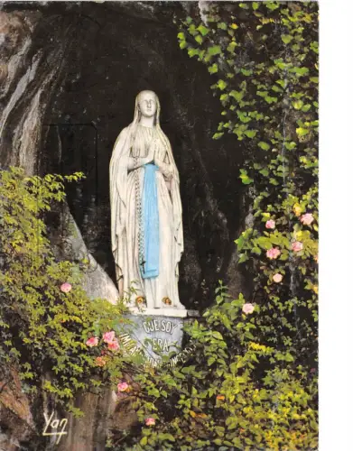 BR1445 Frankreich Lourdes La Vierge de la Grotte Miraculeuse