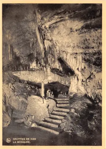 Br35972 Grottes de Han La Mosquee belgium