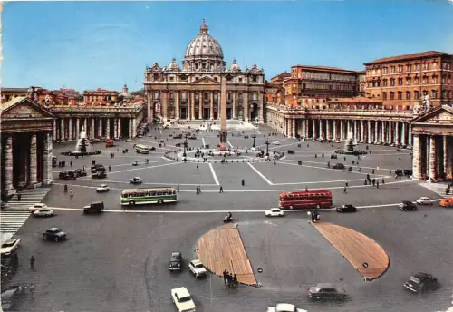 BR14528 Vaticano Place et Basilique de St Pierre italy