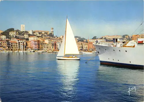 BR16025 Le Port Schiff Bateaux Cannes Frankreich