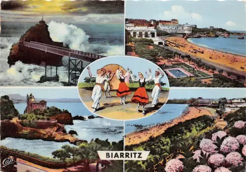 BR5182 Biarritz Rocher de la Vierge france