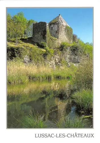 B50239 Lussac les Chateaux Chapelle de l'Heritage france