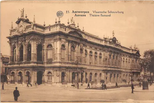 BR32285 Anvers Theatre Flamand belgium