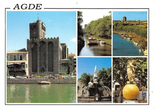 B49613 Agde Boote Bateaux Multi Vues gebraucht Perfect Shape Frankreich