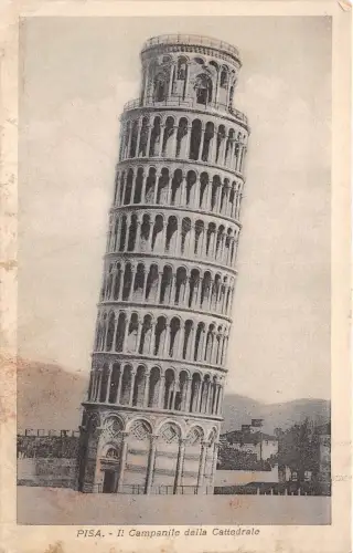 B39504 pisa Il Campanile della Cattedrale italy