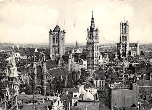 BR29045 Gent Sont Nikolaaskerk velfort belgien