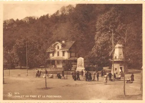BR41443 Chalet du Parc et le pigeonnier Spa Belgien