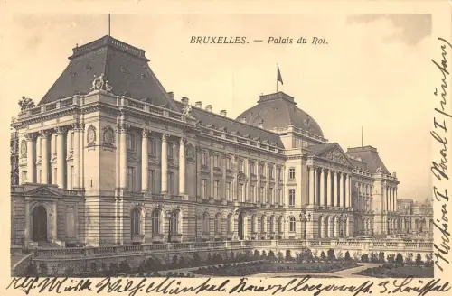 BG34450 bruxelles palais du roi belgium