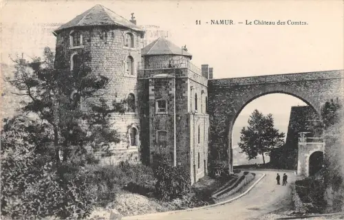 BR55866 namur le chateau des comtes belgien