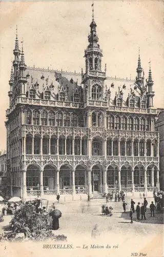 B93599 bruxelles la maison du roi belgium