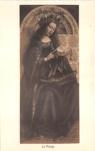 BR44588 La vierge Grand cathedrale st Bavon Lackbilder Belgien