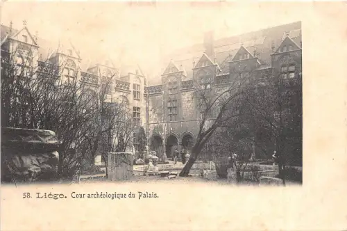 B94349 cour archeologique du palais liege belgien