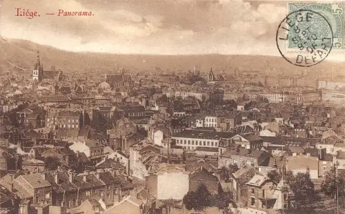 B94429 liege panorama belgien