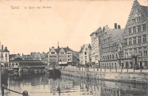 BR55086 Le Quai aux Fierbes Gand belgium