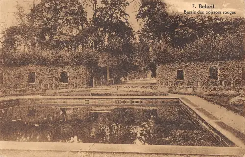 BR55364 bassin des poissons rouges Beloeil belgien