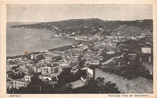 Br35476 Napoli Posillipo visto dal Belvedere italy