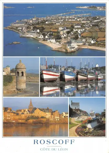 B49527 Roscoff La Cote du Leon Boote Bateaux Multi Vues Frankreich