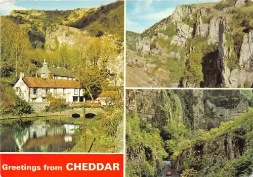 B87630 Grüße aus Cheddar UK
