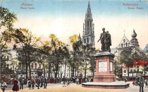 Br35174 Anvers Place Verde Belgien