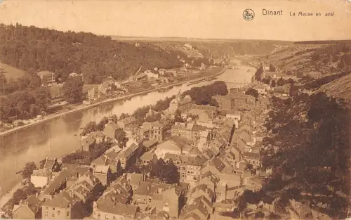 B98294 dinant le meuse en aval belgium