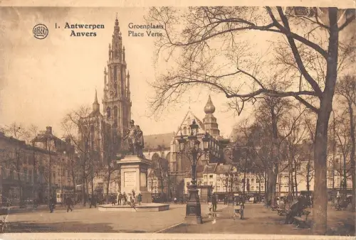 BR70948 anvers place verte belgien