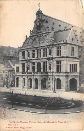 Br36078 Gend Gand Le Nouveau Theater Flamand Belgien