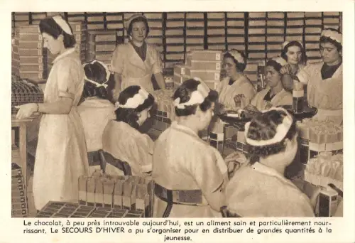 BR55128 L empaquetage du chocolat pour les enfants realisations du secor belgium