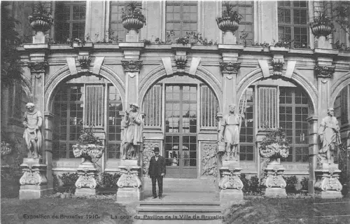 B94693 la cour du pavillon de la ville de bruxelles belgium