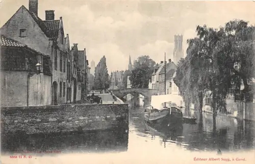 B94685 le quai vert bruges belgien