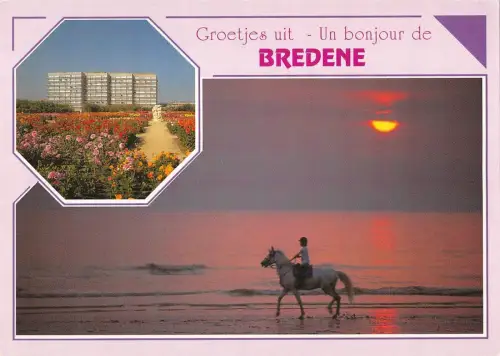 BR57410 Bredene de post officieel sponsor van de belgishce olympische Belgien
