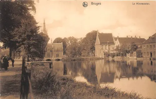 B93555 bruges le minnewater belgium