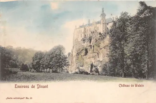 B93671 environs de dinant chateau de walzin belgien